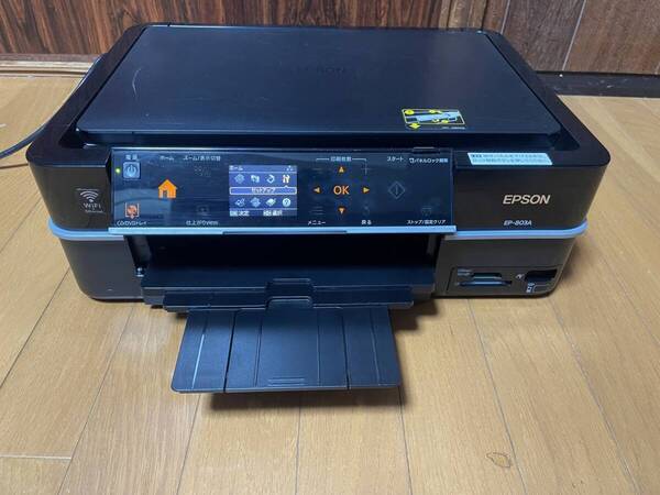 管理IDr66 EPSON エプソン インクジェットプリンター EP-803A カラリオ ジャンク