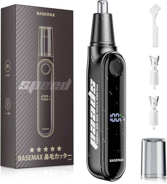 鼻毛カッター Type-c充電式 鼻毛カッター メンズ 耳毛カッター 電動 水洗い可能 レディース 掃除用ブラシ付き エチケットカッター 新品