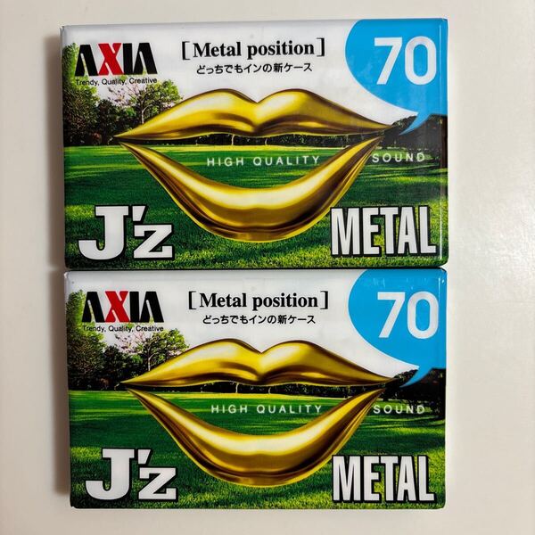 カセットテープ メタルポジション AXIA J’z METAL 70分2本