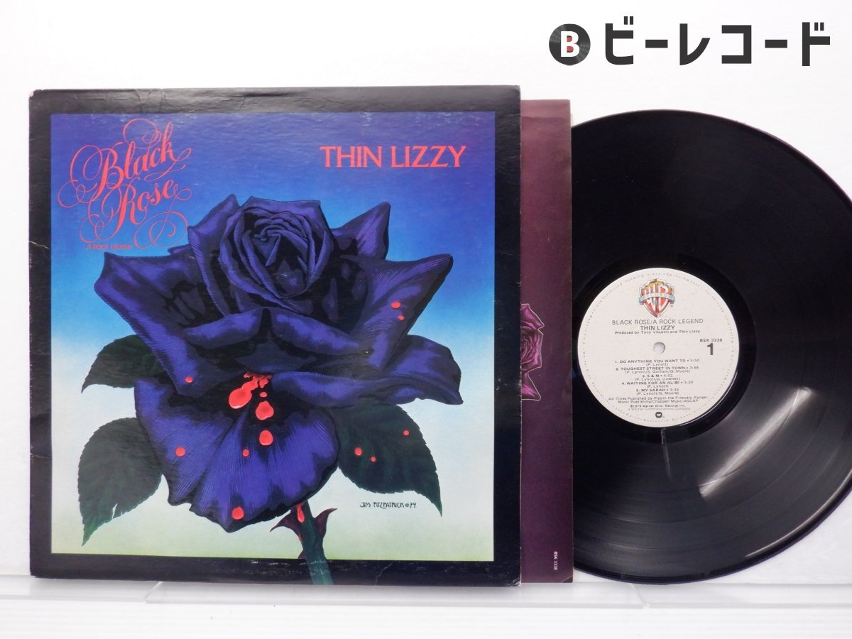 Yahoo!オークション -「thin lizzy black rose」(レコード) の