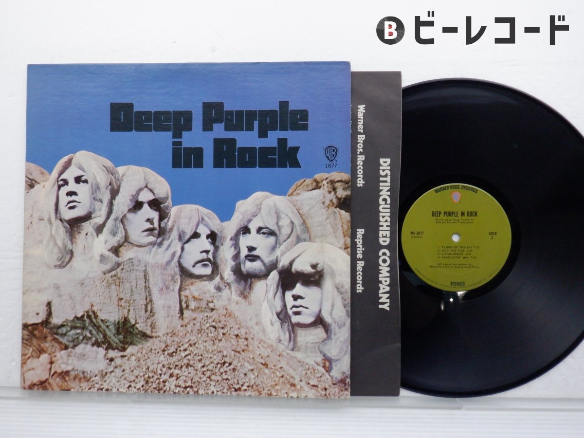 Yahoo!オークション -「deep purple in rock」(レコード) の落札