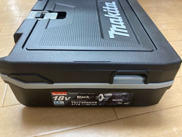 最新モデル マキタ インパクトドライバー TD173 TD173DRGXB 黒色 ブラック オリジナルフルセット