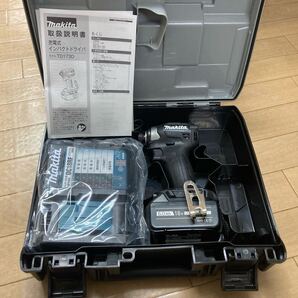最新モデル マキタ インパクトドライバー TD173 TD173DRGXB 黒色 ブラック オリジナルセット 新品 対応バッテリー1個付属 ②