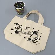 中古雑貨 イカすメラミンカップ&ミニトートバッグ 「Switchソフト Splatoon3(スプラトゥーン3)」 ビックカメラグループ予約