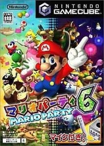 中古NGCソフト マリオパーティ6(マイクコントローラ付)