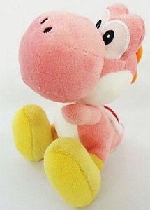 中古ぬいぐるみ ヨッシー (ピンク) カラフルヨッシーぬいぐるみ 「ヨッシーアイランドDS」