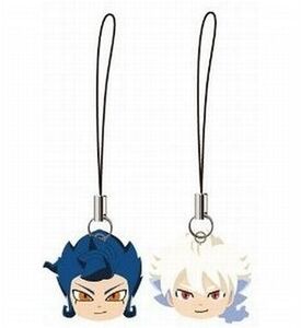 中古ストラップ(キャラクター) 剣城京介&白竜 ペアキャラストラップ 「3DSソフト イナズマイレブンGO2