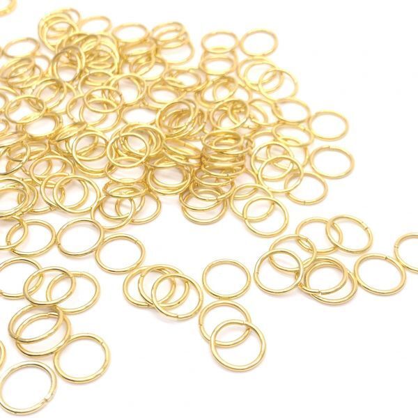 丸カン 10mm ゴールド 20g 約105個