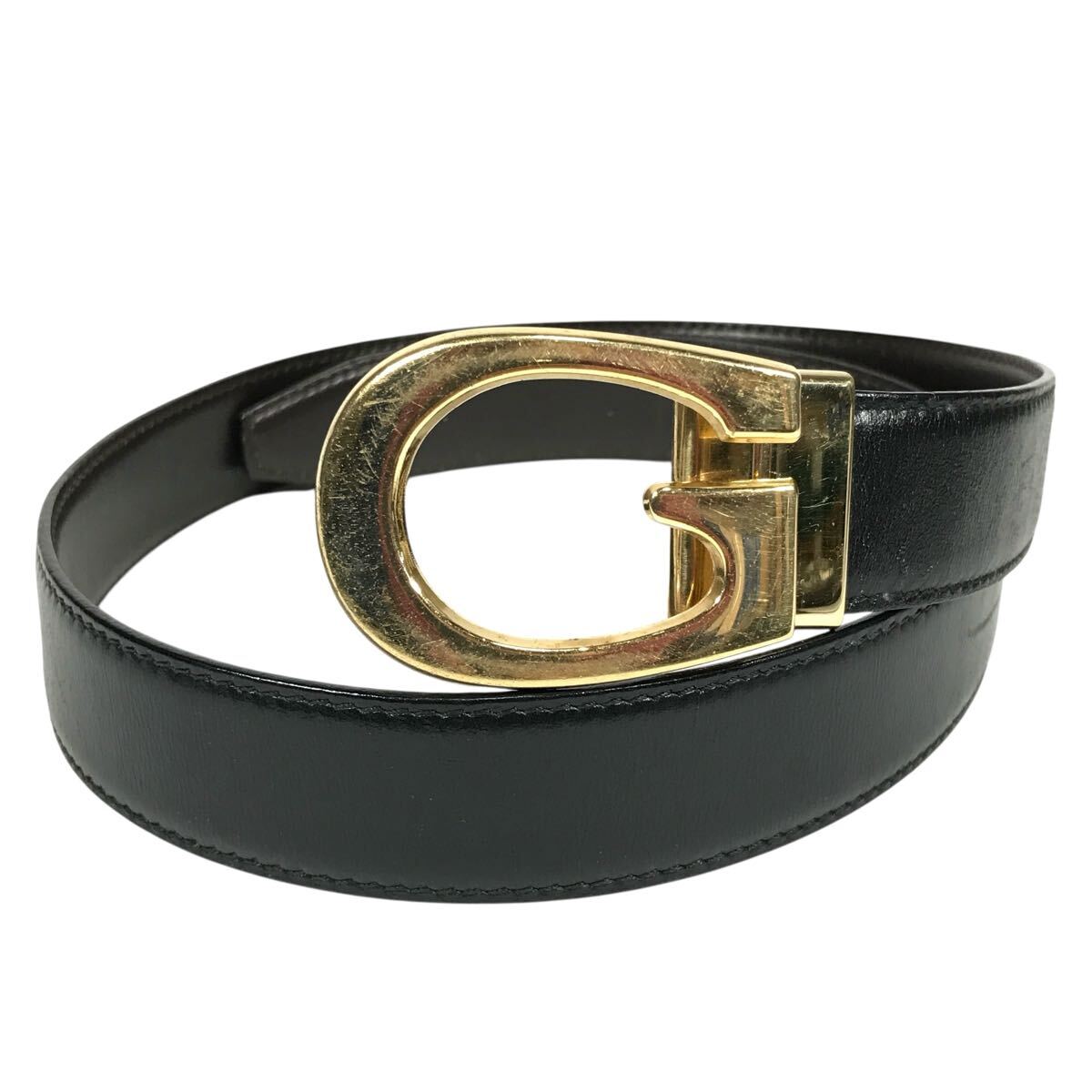 楽天市場】GUCCI グッチ Gバックル レディースベルト レザー 黒