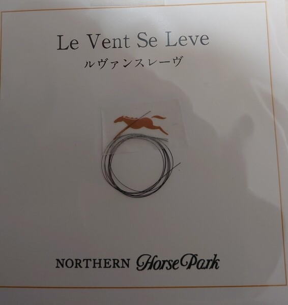 ルヴァンスレーヴ たてがみ 一本 鬣 非売品 ウマ娘 風水 御守り デムーロ チャリティー ノーザンホースパーク 本物 福袋