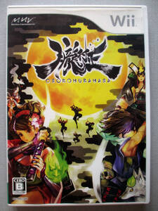 ★◆m 任天堂 Nintendo Wii 朧村正 OBOROMURAMASA 斬り 咲け おぼろむらまさ 百花繚乱 妖刀 奥義 魑魅魍魎 鬼助 百姫 ソフト 送料無料 ☆★
