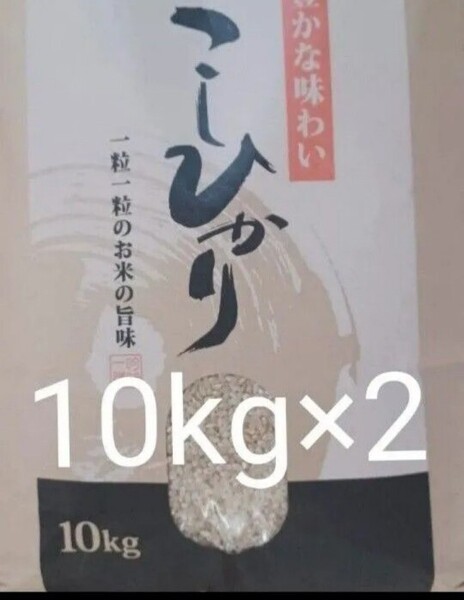 会津産 コシヒカリ 玄米 20kg (10kg×2) 令和6年産 全国送料無料