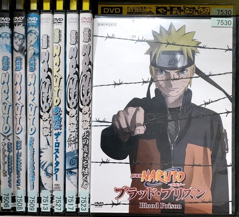 アニメ DVD NARUTO 全巻セット + 劇場版11本 合計、192本セット
