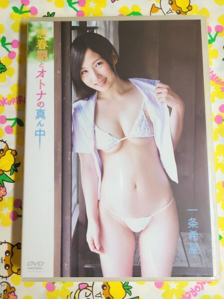 一条希星【匿名配送】未開封 思春期とオトナの真ん中、、 アイドルDVD