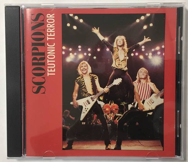 SCORPIONS TEUTONIC TERROR EEC盤 LIVE IN GERMANY 1983 LIVE IN ENGLAND 1980