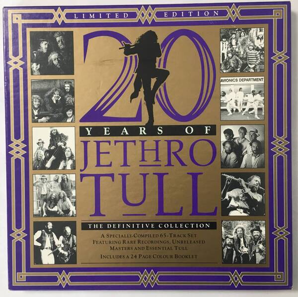 JETHRO TULL 20 YEARS OF JETHRO TULL US盤 3CD BOX SET
