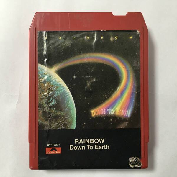 RAINBOW DOWN TO EARTH 8 TRACK CARTRIDGE US製