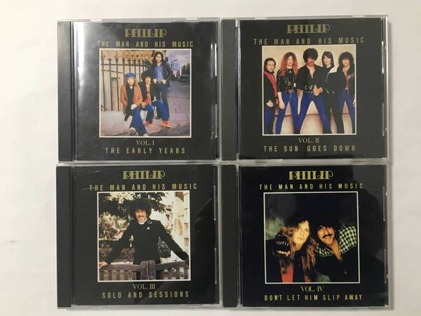 PHILIP LYNOTT THE MAN AND HIS MUSIC VOL.I からVOL.VI 8CDセット THIN LIZZY JOHN SYKES