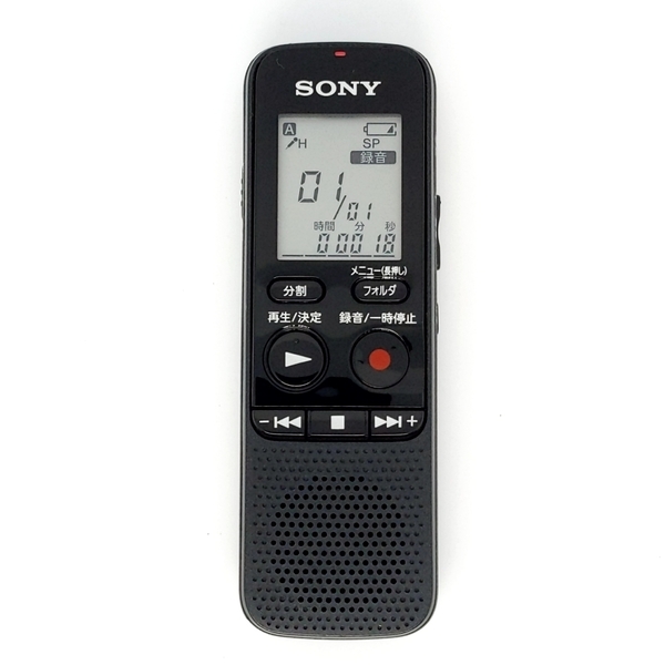 動作品★SONY ICD-BX122 2GB ICレコーダー デジタルボイスレコーダー ソニー No.2