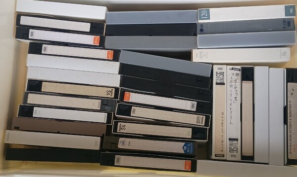 ビデオテープ 150本 録画済み中古品 上書き用 VHSビデオテープ