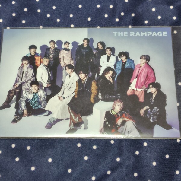 THE RAMPAGE ポストカード B-PASS 4月号 タワレコ購入特典 非売品