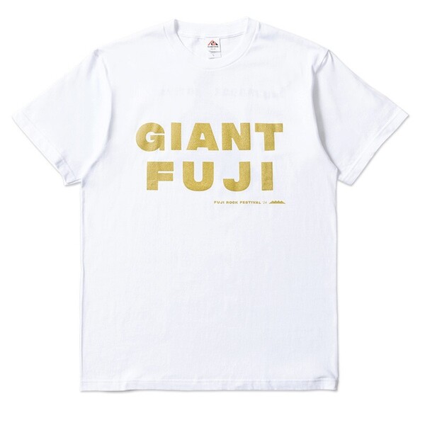 フジロック FUJI ROCK FESTIVAL'24 GIANT FUJI Tシャツ XL 白 富士山 ホワイト 半袖Tシャツ tee