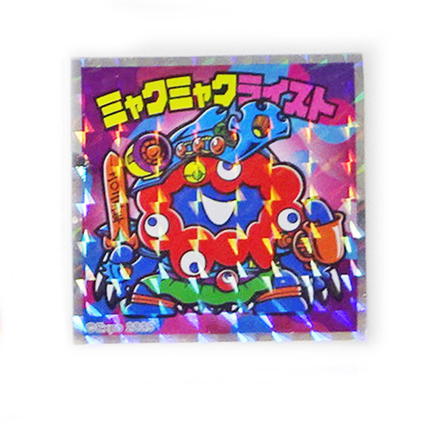 ★ミャクミャクライスト★4★新品★未使用★ミャクミャクマンチョコ★ビックリマン★ビックリマンチョコ★万博★コラボ★シール★★
