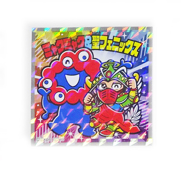 ★ミャクミャク&聖フェニックス★S1★新品★未使用★ミャクミャクマンチョコ★ビックリマン★ビックリマンチョコ★万博★コラボ★シール