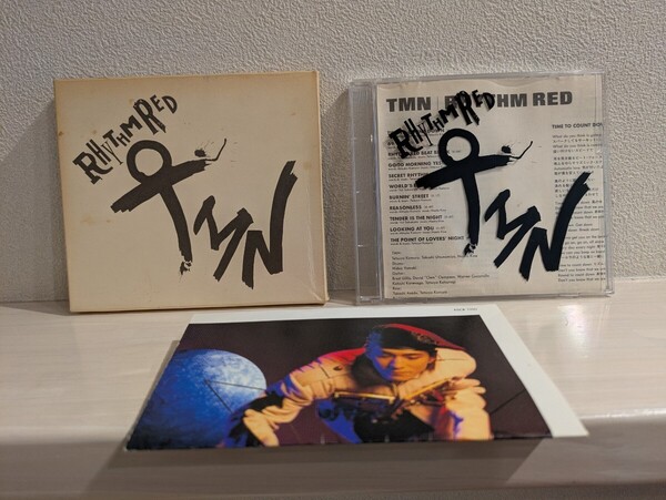 初回限定盤 TMN RHYTHM RED CD 小室哲哉 宇都宮隆 木根尚登 BEAT BLACK GOOD MORNING YESTERDAY USED 送料無料