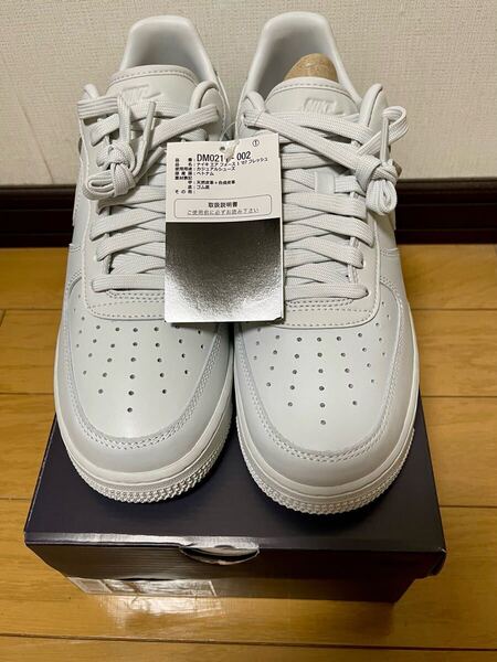 【新品】 NIKE AIR FORCE1 ‘07 Fresh Low ナイキ ロー エアフォース1フレッシュ ライトスモークグレー 26.5cm DM0211-002 スニーカー