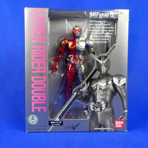 仮面ライダーW★ヒートメタル★仮面ライダーダブル★平成ライダー★フィギュア★S.H.Figuarts★2010★バンダイ★魂ウェブ商店★未開封