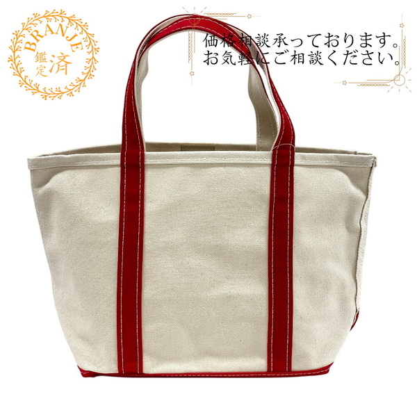 L.L.Bean/エルエルビーン 112636 Boatand Tote Bag MEDIUM キャンバス トートバッグ レッド ユニセックス ブランド