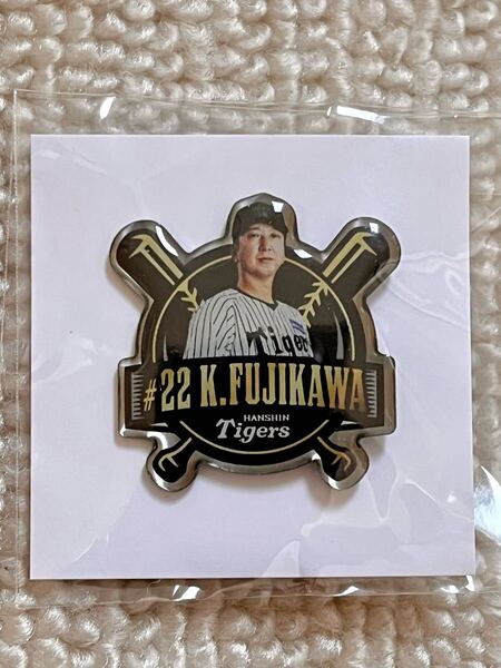 送料込即決★阪神タイガース♯22藤川球児 監督★2025ファンクラブ応援デーピンズ ピンバッチピンバッジプレゼントシークレットピンズ非売品