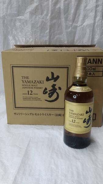 サントリー シングルモルト 山崎12年 12本 新品未開封 送料無料