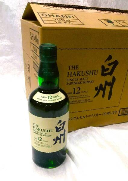 SUNTORY シングルモルト 白州12年 12本 新品未開封 送料無料