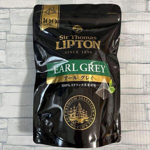 サー・トーマス・リプトン アールグレイ ティーバッグ 100袋 紅茶 大容量 LIPTON