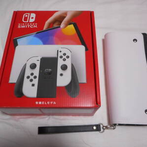 【即決!送料無料】 程度良好!美品!元箱あり! Nintendo Switch 有機ELモデル ニンテンドースイッチ ホワイト 美品 ホワイトケース付き