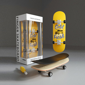 ベアリング付きの指スケ フィンガーボード Finger Skateboard 指スケートボード フィンガーボード ③