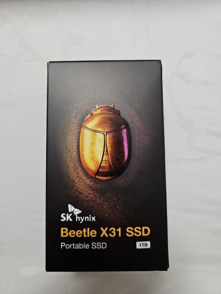 新品未開封 薄型 SSD 外付け 1TB USB 3.2 Gen2 Beetle X31