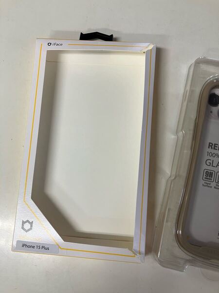【 即決 】iface ケース iPhone 15 plus クリア 送料込 匿名配送