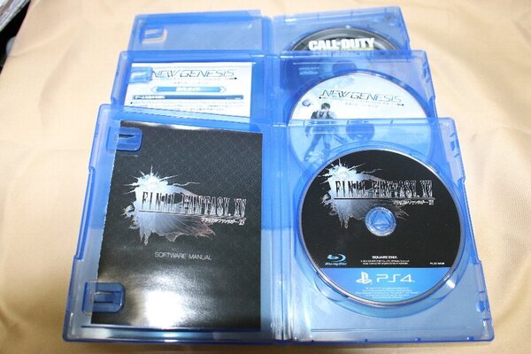 PS4 FINAL FANTASY XV 【美品】+ NEW GENESIS【美品】+ CALL OF DUTY【美品】