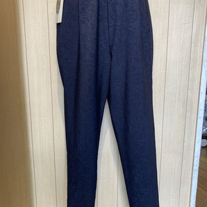 日本製レディースファッション、ミセス(旭化成ロイカ)地柄入り、のびのびパンツ 伸縮性 (13号) 税込み8,580円(7,800)円)の商品