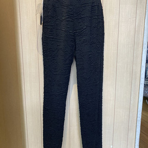 日本製!レディースファッション ミセス向き ふくれ素材・伸縮パンツ(左横ファスナー)★キャリー品でのお値打ち出品です!