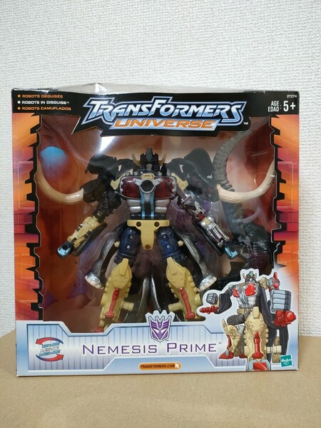 【本体美品】トランスフォーマー ユニバース ネメシスプライム ビッグコンボイ ネメシス プライム マンモス ビーストウォーズ ネオ 青竹