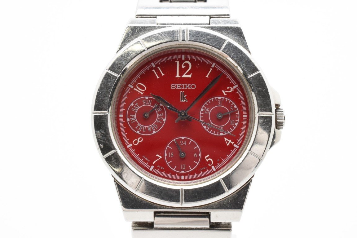 値下げ中❗️セイコールキア腕時計 SEIKO LUKIAレディース7N82レッド Yahoo!オークション -「seiko ルキア」(ルキア) (セイコー)の