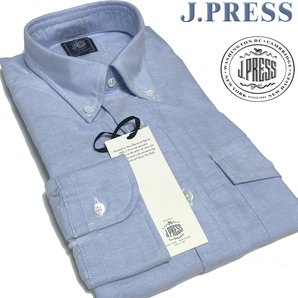 JP599L 新品/送料込 定番/傑作 J.PRESS originals Jプレス ビンテージオックスフォード アービングシャツ 長袖 ボタンダウンシャツ