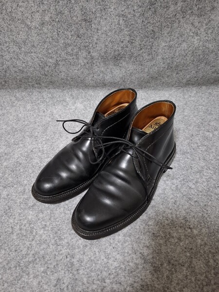 ALDEN オールデン 1340 Chukka Boot コードバン チャッカ ブーツ 馬革 黒 6.5