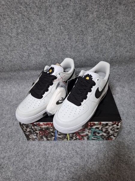 ナイキ NIKE × PEACEMINUSONE AIR FORCE 1 07 PARANOISE 25.5cm DD3223-100 エア フォース 1 パラノイズ ピースマイナスワン