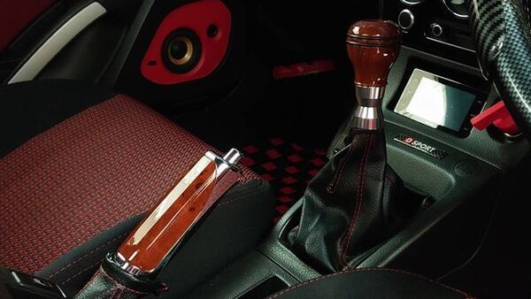 サイドブレーキカバーウッド 木目 汎用 パーキングブレーキカバー コペン ミラジーノ スイフト ジムニー アルト ハスラー CR-Z コペン 車