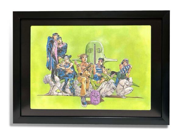 ジョジョ8 空条承太郎 東方仗助 ジョルノ 空条徐倫 ジョニィ JOJO6251 JOJO A-GO!GO! JOJOVELLER ジョジョ展 荒木飛呂彦原画展 ポスター